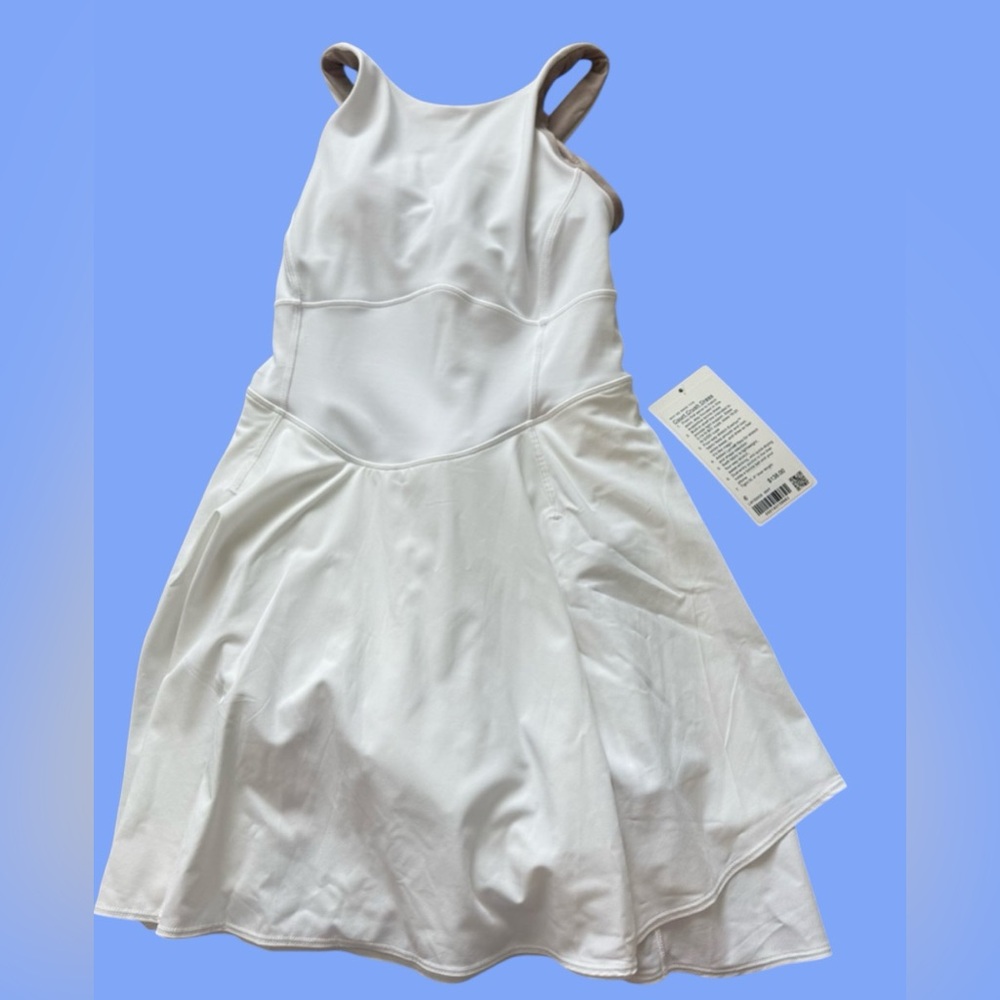 lululemon athletica court crush tennis dress: size 6